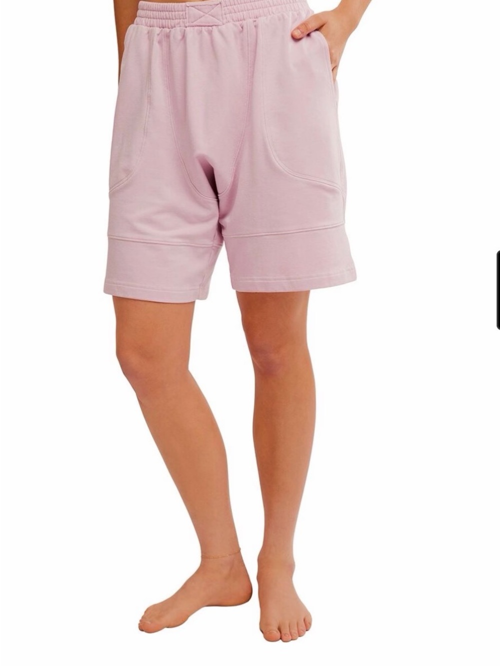 Free People Intimately Don’t Wait Up Shorts Color Beau Berry Sz Small NWT